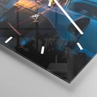 Esfera sin numeración, con rayas