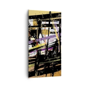 Cuadro sobre lienzo - Impresión de Imagen - Corte afilado - 65x120 cm