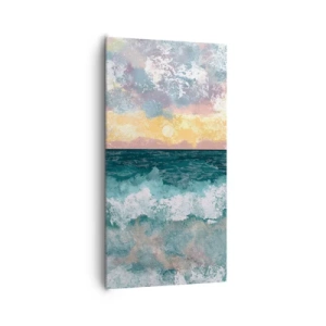 Cuadro sobre lienzo - Impresión de Imagen - Agua, luz, aire - 65x120 cm