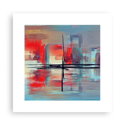 Póster - Paisaje en una dimensión desconocida - 30x30 cm