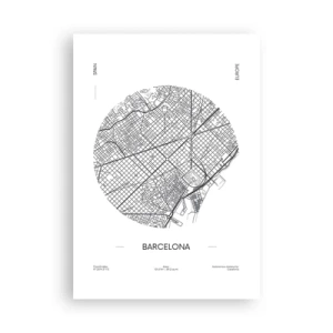Póster - Anatomía de Barcelona - 70x100 cm