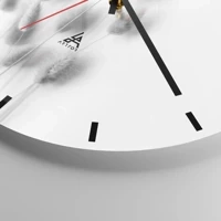 Esfera sin numeración, con rayas