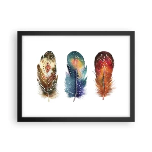 Póster en marco negro - Rituales, ceremonias, secretos - 40x30 cm