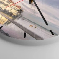 Esfera sin numeración, con rayas