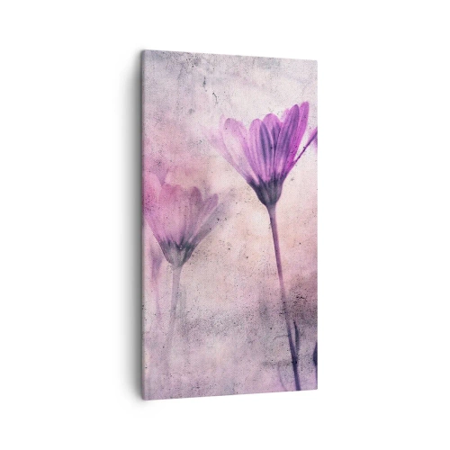 Cuadro sobre lienzo - Impresión de Imagen - Sueño de flores - 45x80 cm