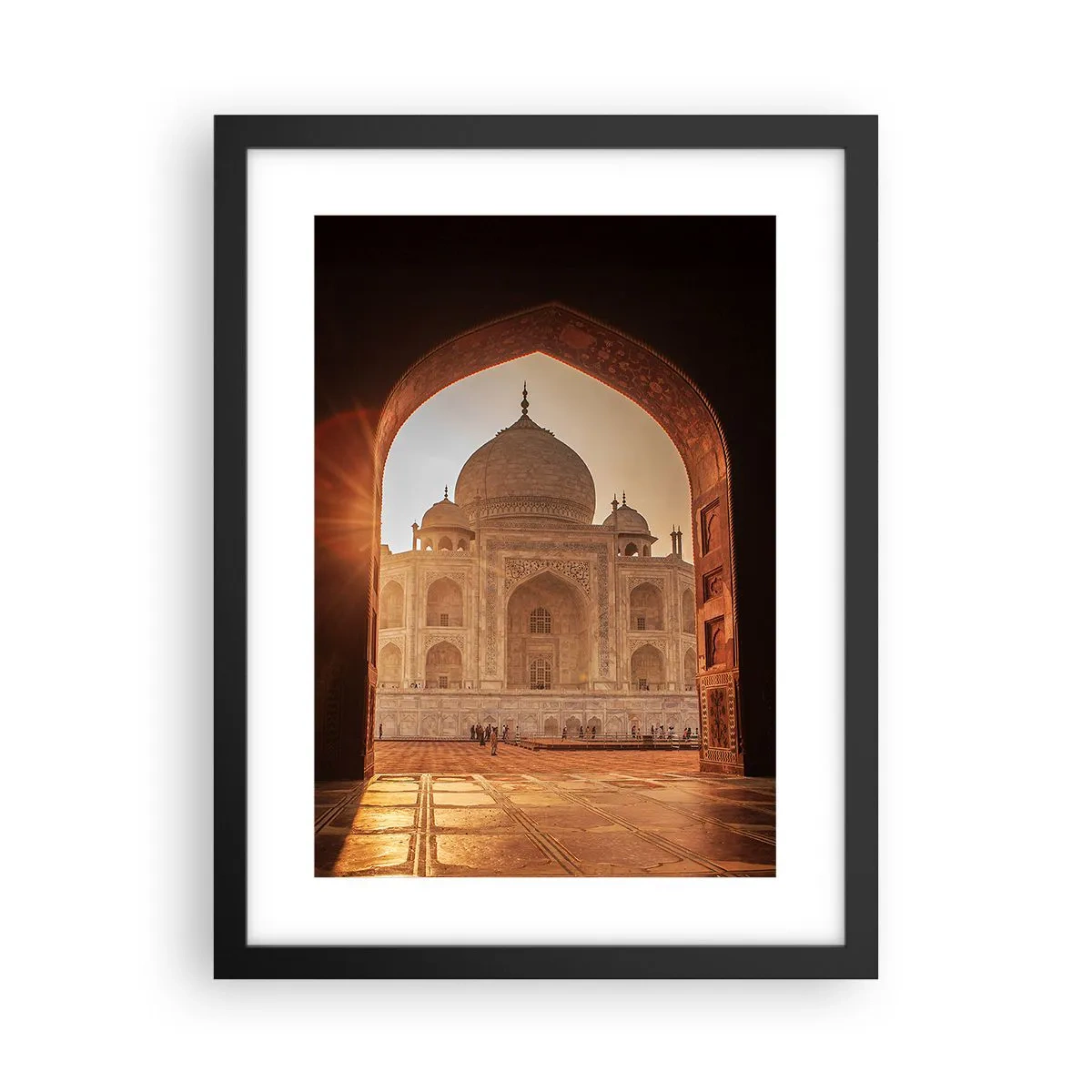 Póster en marco negro - Un monumento al amor sobrenatural - 30x40 cm