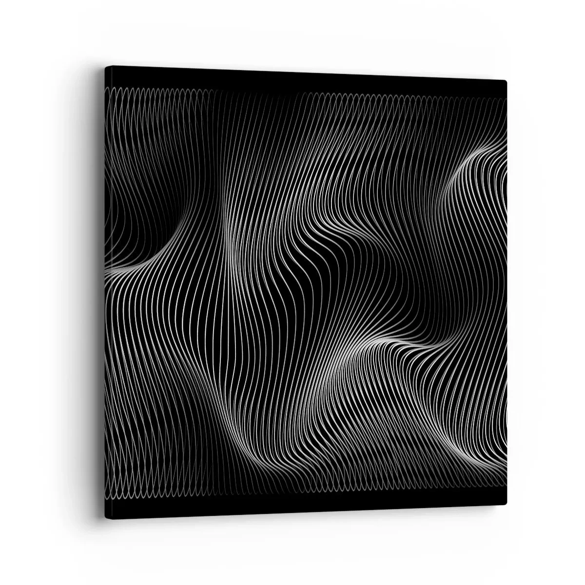 Cuadro sobre lienzo - Impresión de Imagen - La danza de la luz en el espacio - 40x40 cm