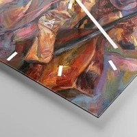 Esfera sin numeración, con rayas