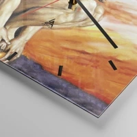 Esfera sin numeración, con rayas