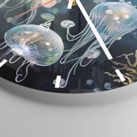 Esfera sin numeración, con rayas