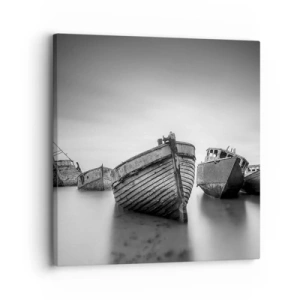 Cuadro sobre lienzo - Impresión de Imagen - Ahora solo quedan los recuerdos... - 30x30 cm