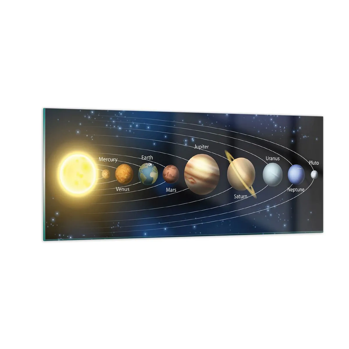 Cuadro sobre vidrio - Impresiones sobre Vidrio - Uno de diez - 100x40 cm