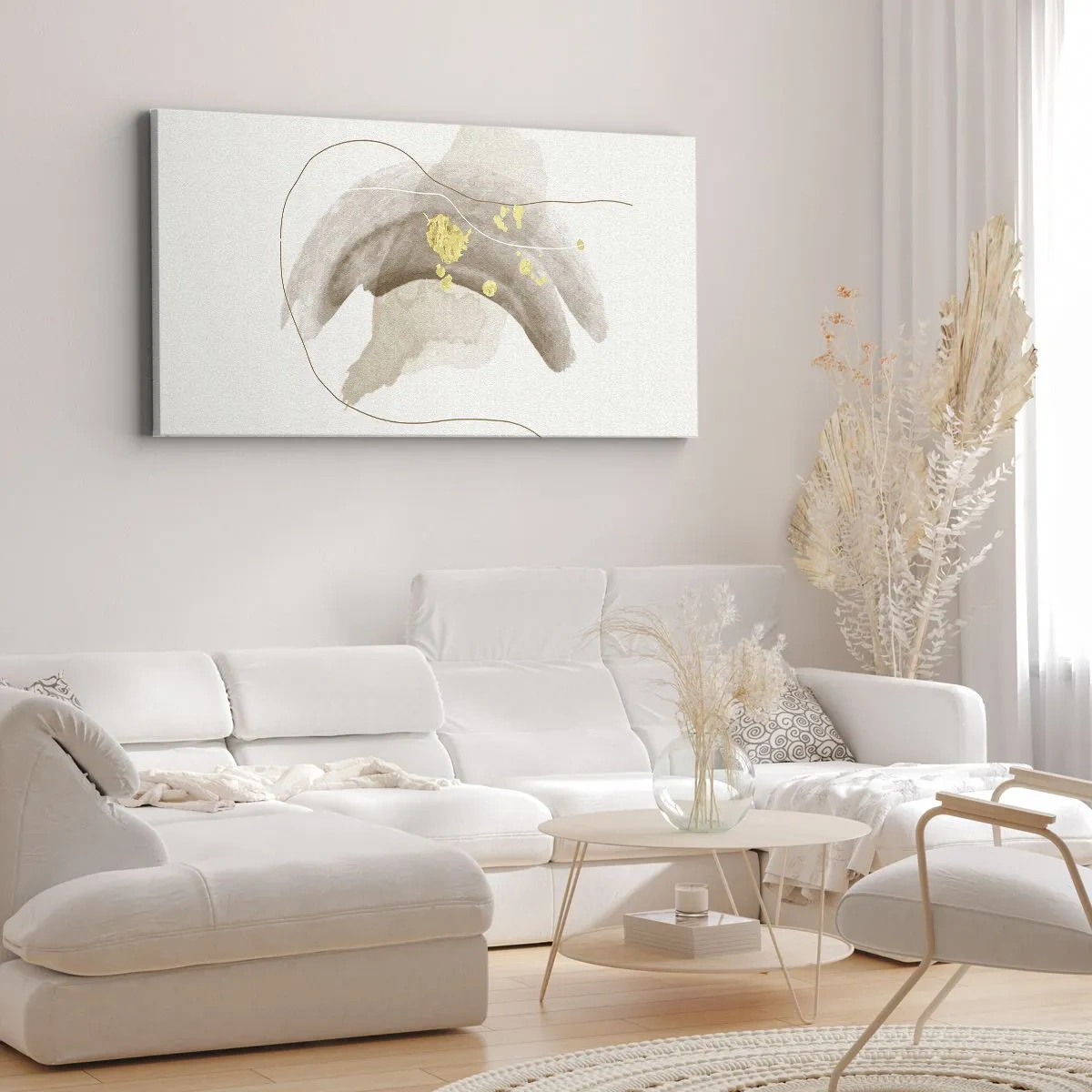 Cuadro sobre lienzo - Impresión de Imagen - Encontrado en el espacio - 100x40 cm