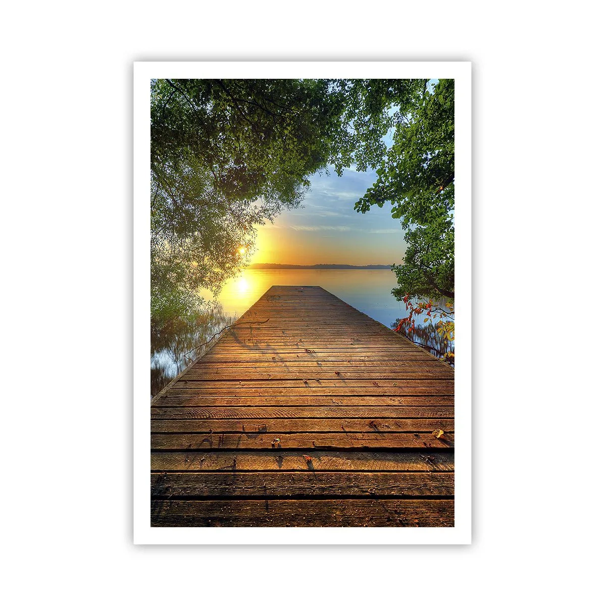 Póster - Tómate tu tiempo, siéntate - 70x100 cm