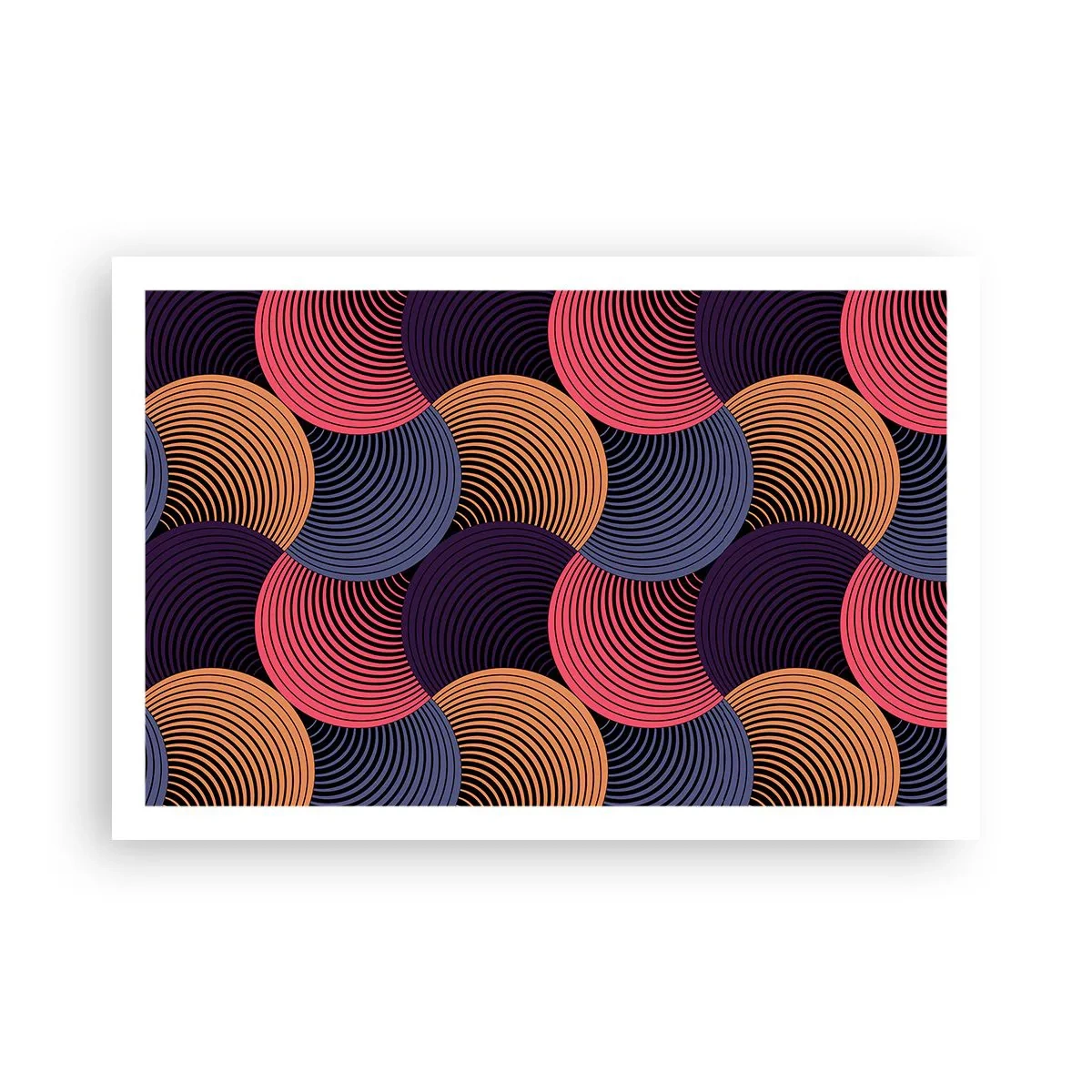 Póster - En un ritmo circular - 91x61 cm