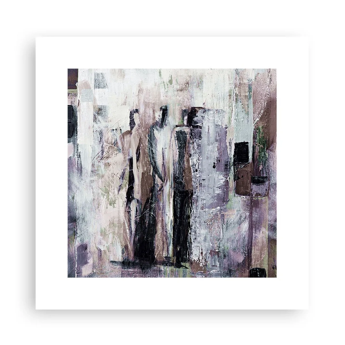 Póster - El trío misterioso - 30x30 cm