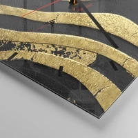 Esfera sin numeración, con rayas