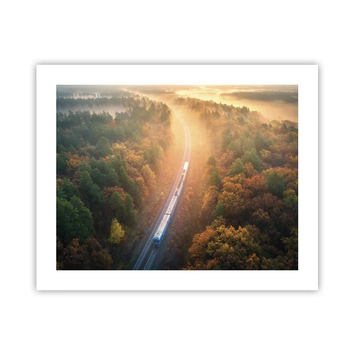 Póster - Un viaje otoñal - 50x40 cm