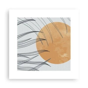 Póster - Siempre hacia el sol - 30x30 cm