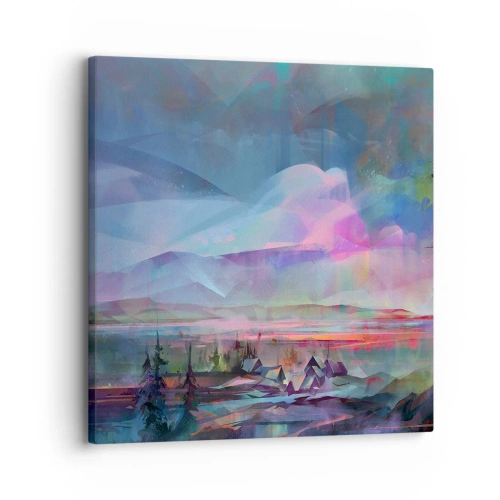 Cuadro sobre lienzo - Impresión de Imagen - Bajo un cielo benévolo - 30x30 cm