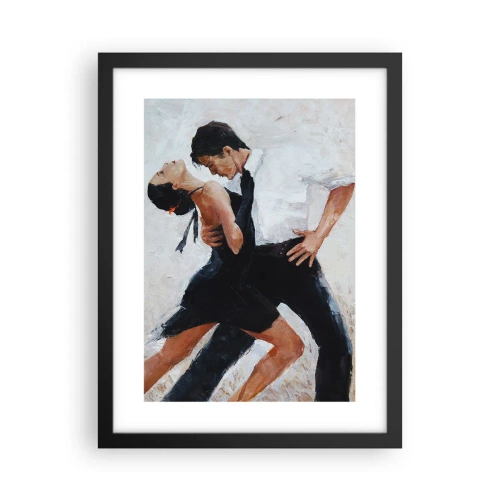 Póster en marco negro - El tango de mis sueños - 30x40 cm