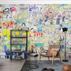 Fotomural Standard Eco - Simplemente agradable a la vista - Pintada, Mural, Juventud - 200x140 cm