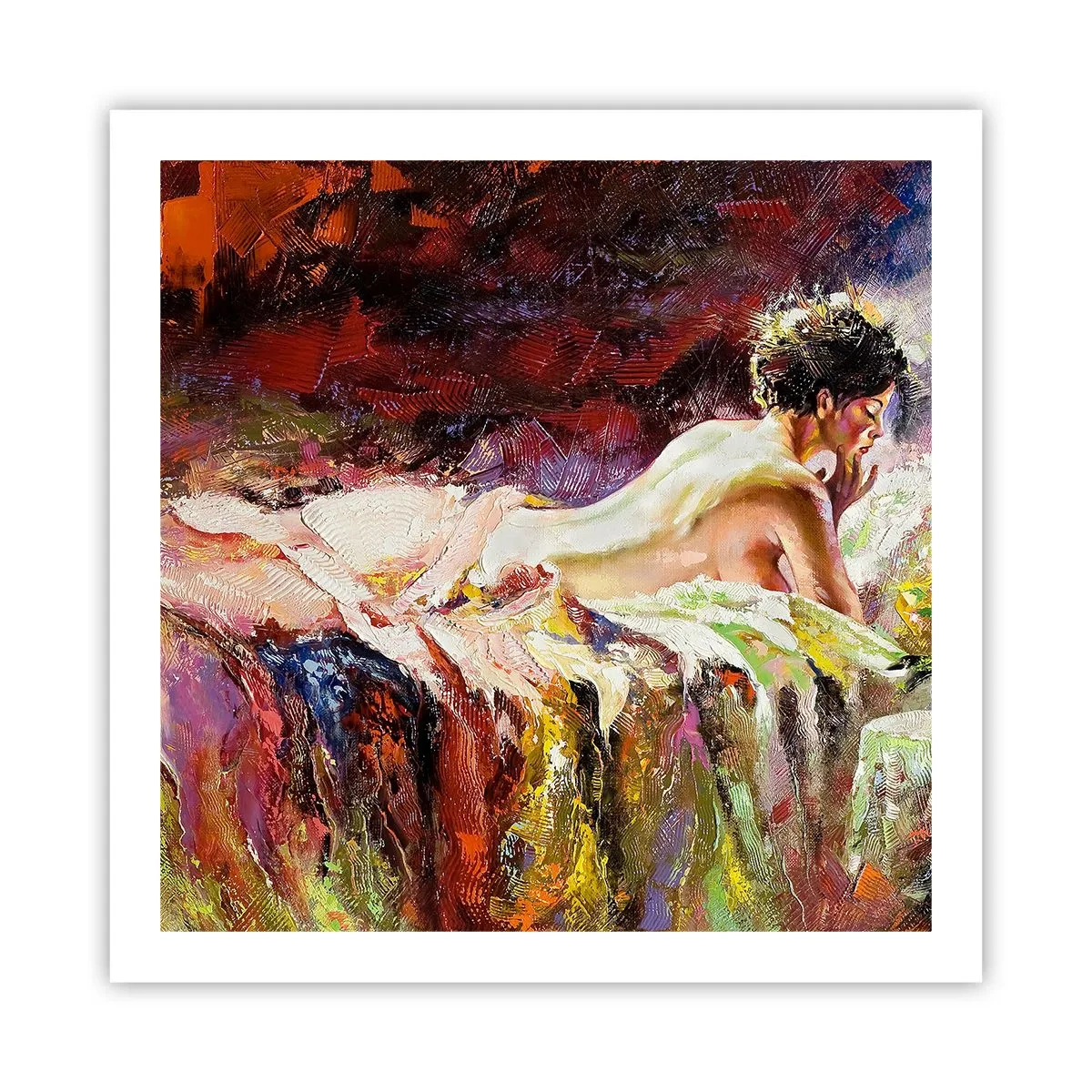 Póster - Una Venus reflexiva - 60x60 cm
