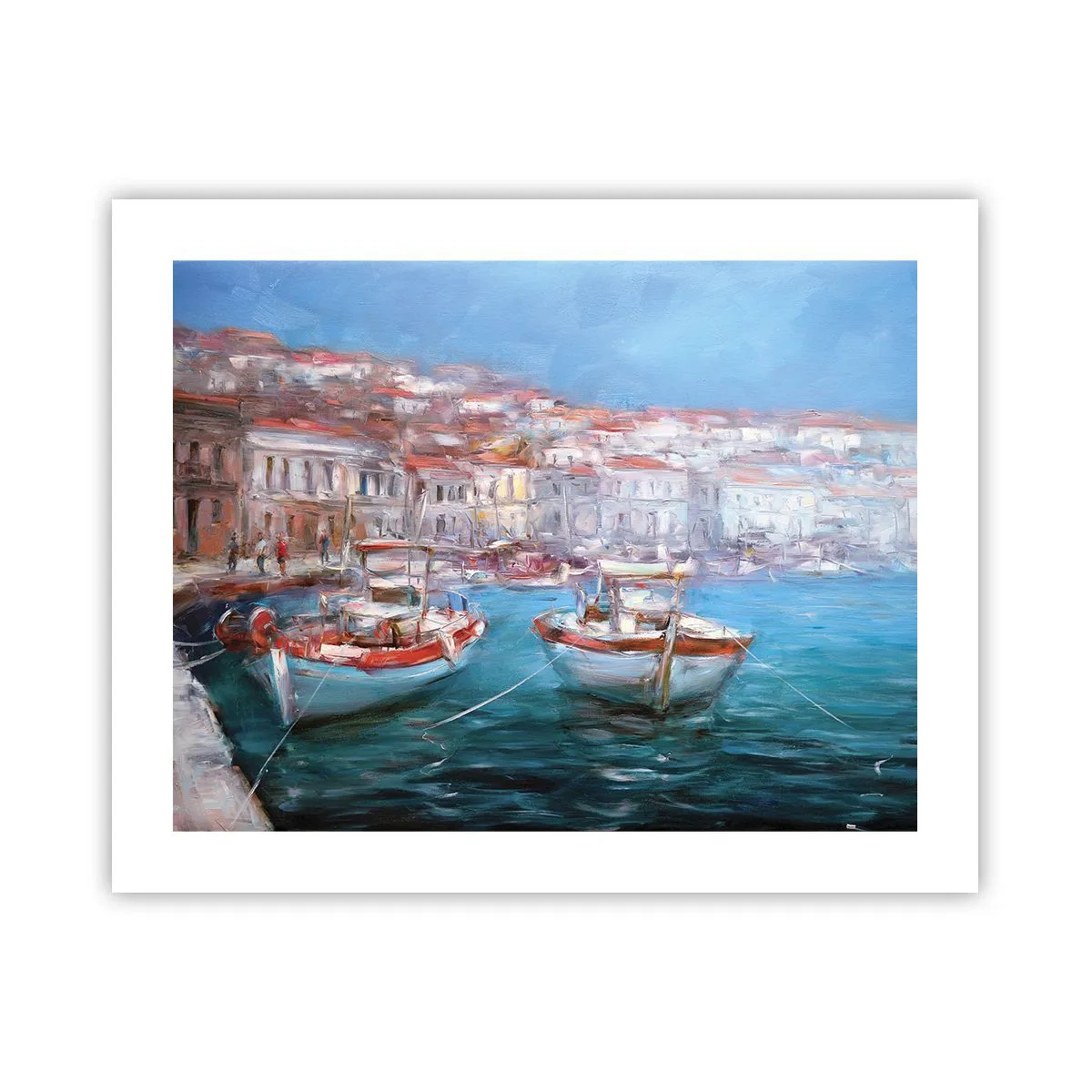 Póster - Bahía italiana - 50x40 cm