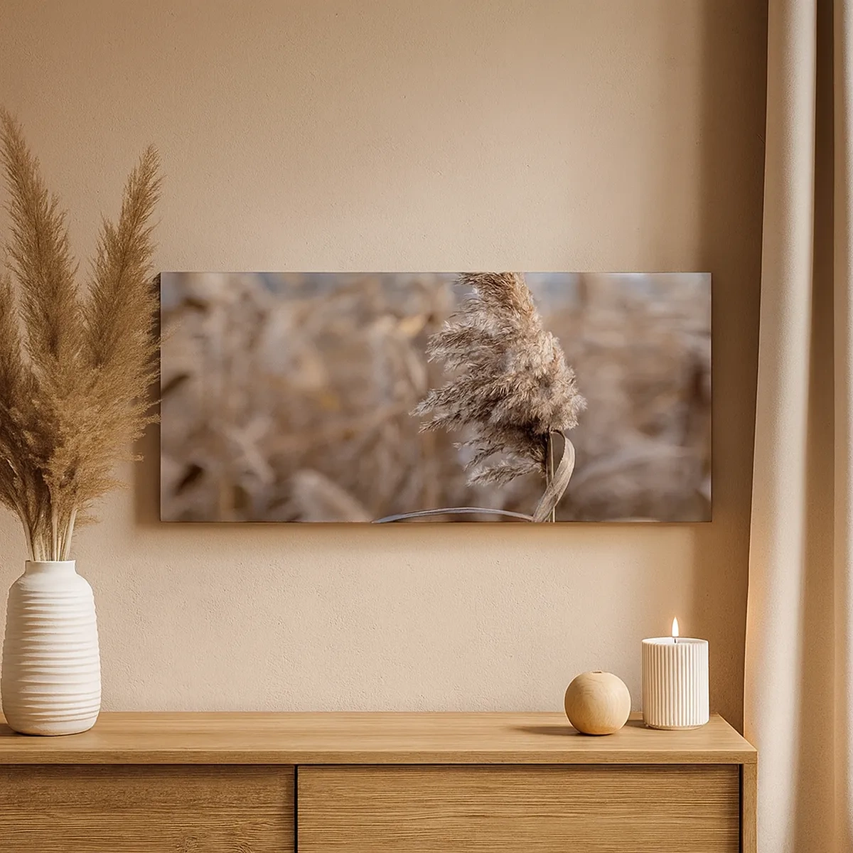 Cuadro sobre lienzo - Impresión de Imagen - Es hora de volar con el viento - 30x30 cm