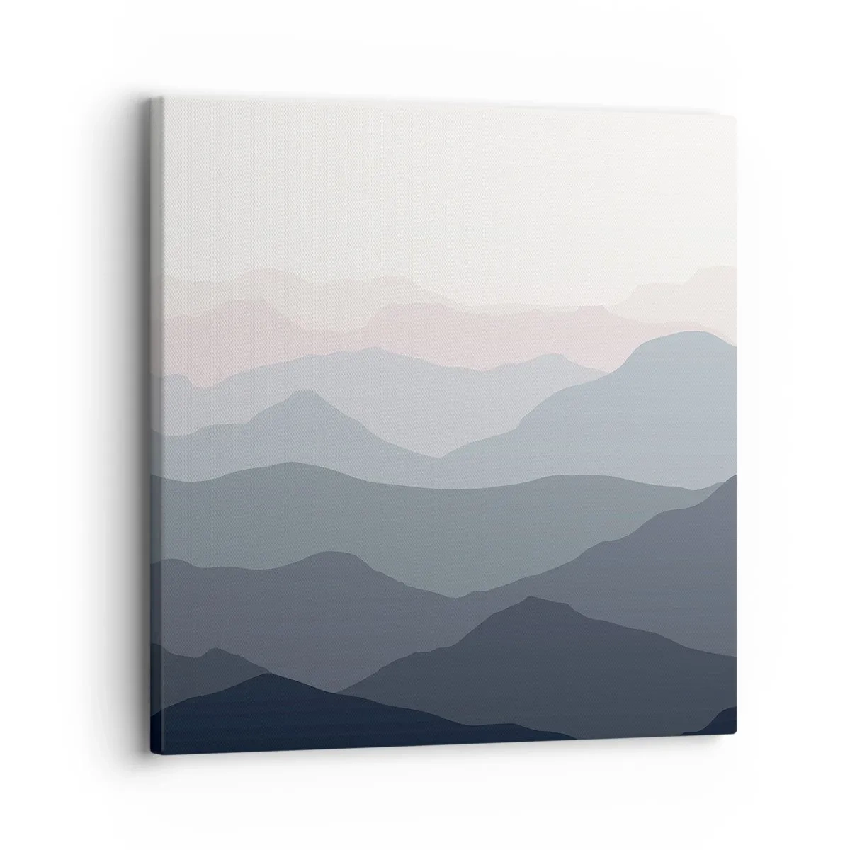 Cuadro sobre lienzo - Impresión de Imagen - Cordilleras a la vista - 30x30 cm