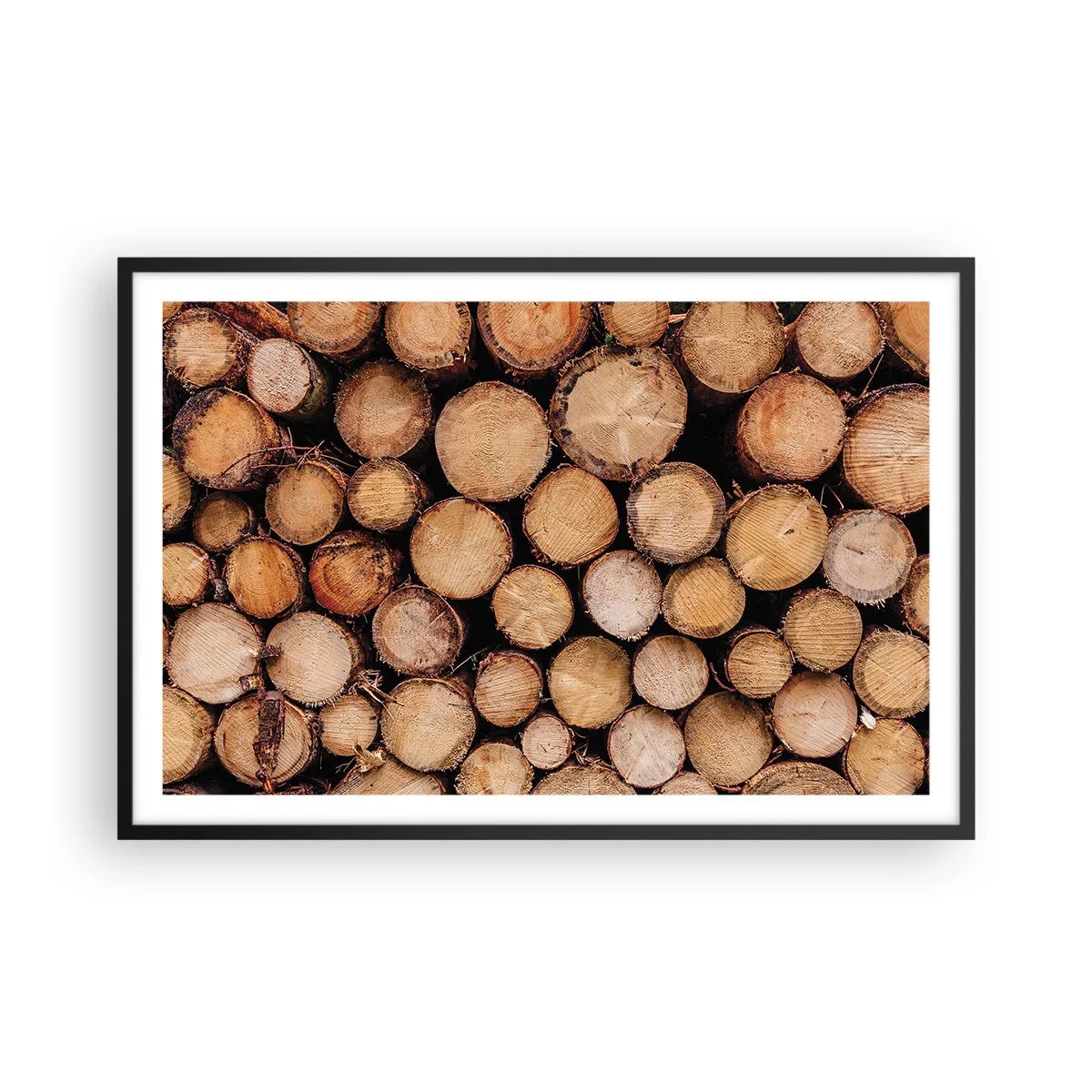 Póster en marco negro - Un nuevo comienzo - 91x61 cm