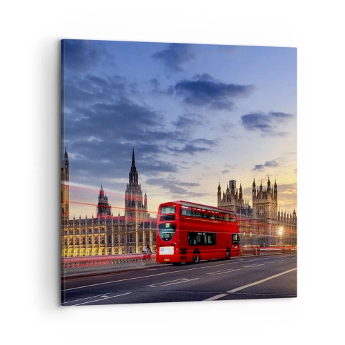 Cuadro sobre lienzo - Impresión de Imagen - Lo más característico - 50x50 cm