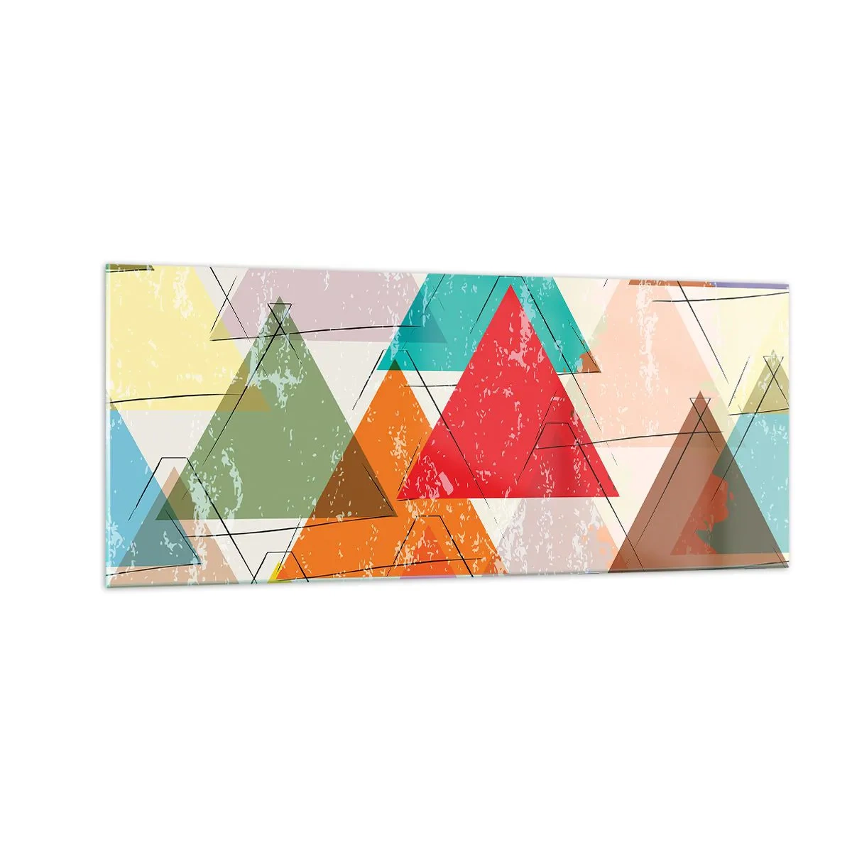 Cuadro sobre vidrio - Impresiones sobre Vidrio - De tres en tres - 100x40 cm