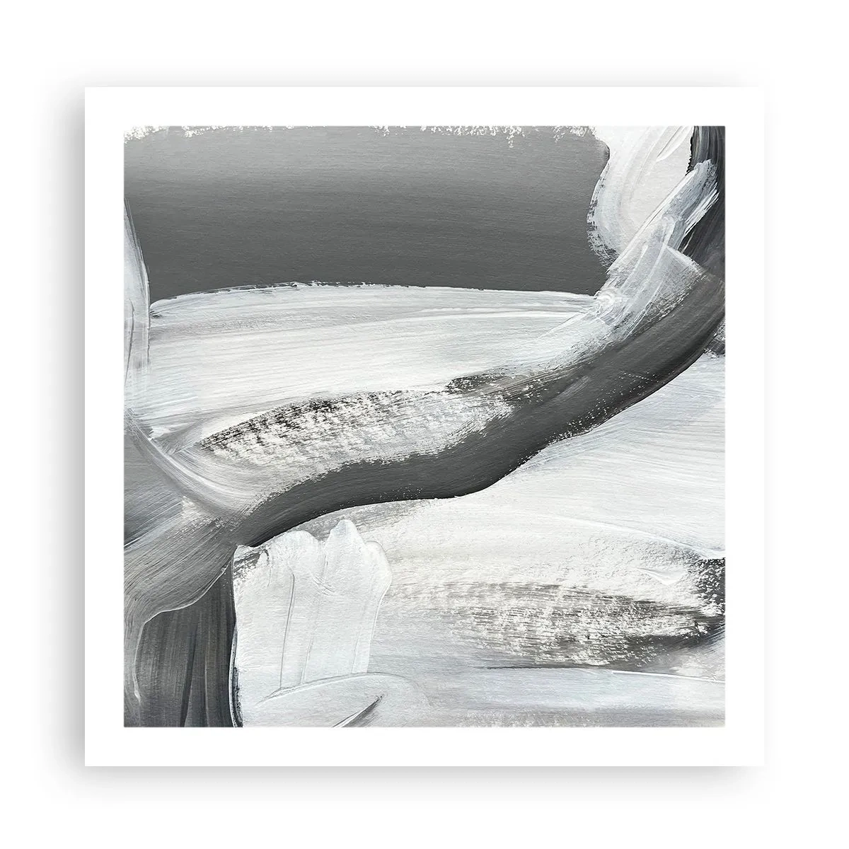 Póster - Con movimientos decididos - 60x60 cm