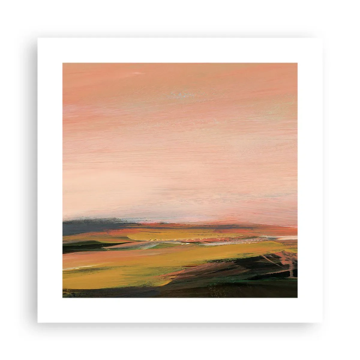 Póster - En tono rosa - 40x40 cm