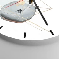 Esfera sin numeración, con rayas