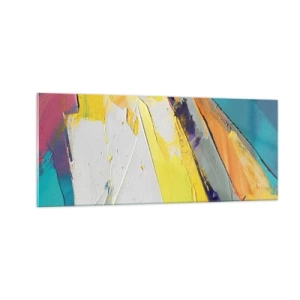 Cuadro sobre vidrio - Impresiones sobre Vidrio - Anatomía de la luz - 100x40 cm