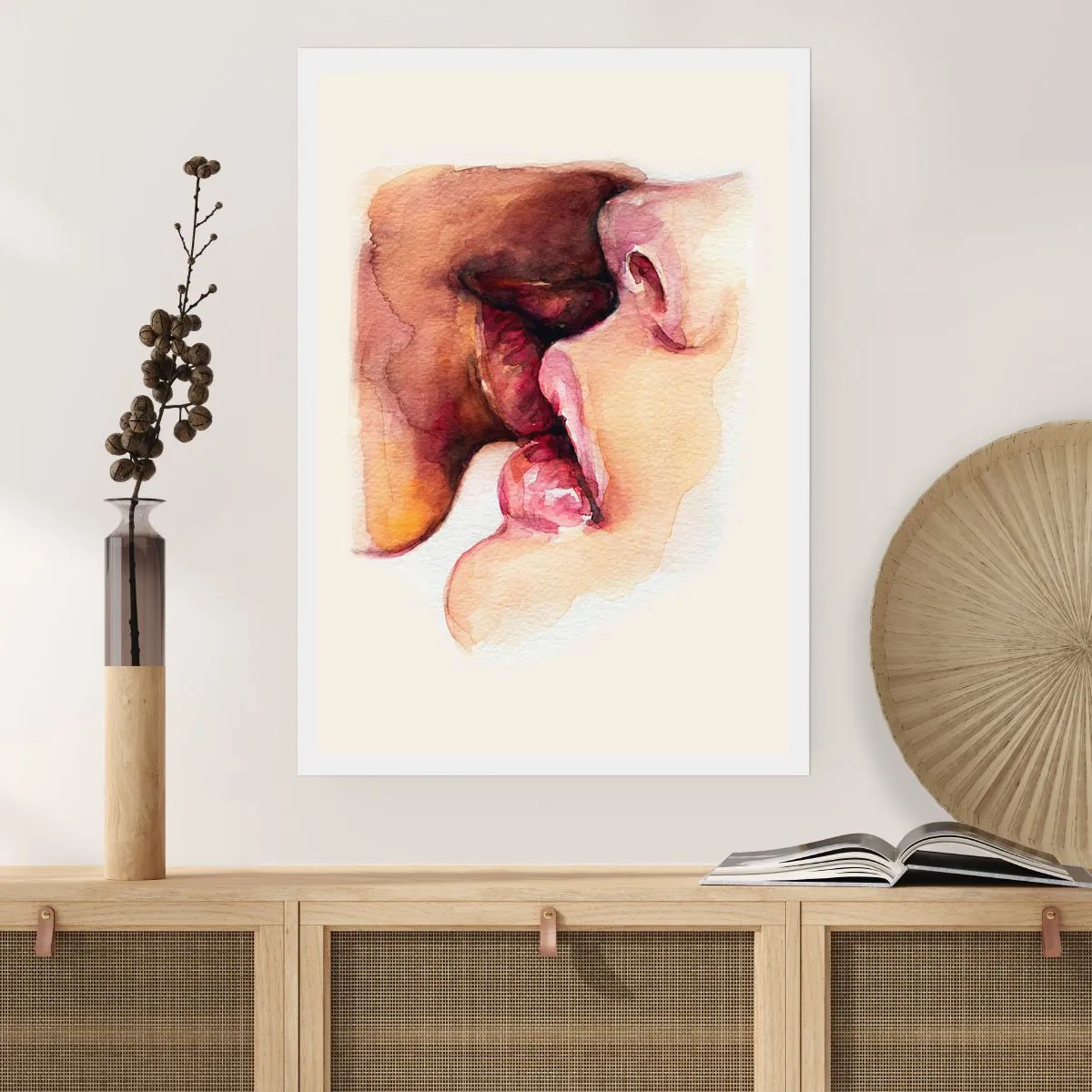 Póster - Como la noche y el día, la tierra y el cielo - 70x100 cm