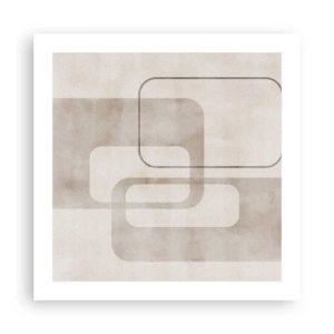 Póster - Fuga geométrica - 50x50 cm