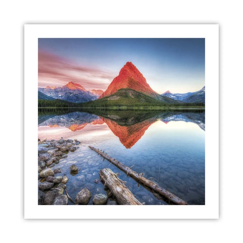 Póster - Cálido y frío - 50x50 cm