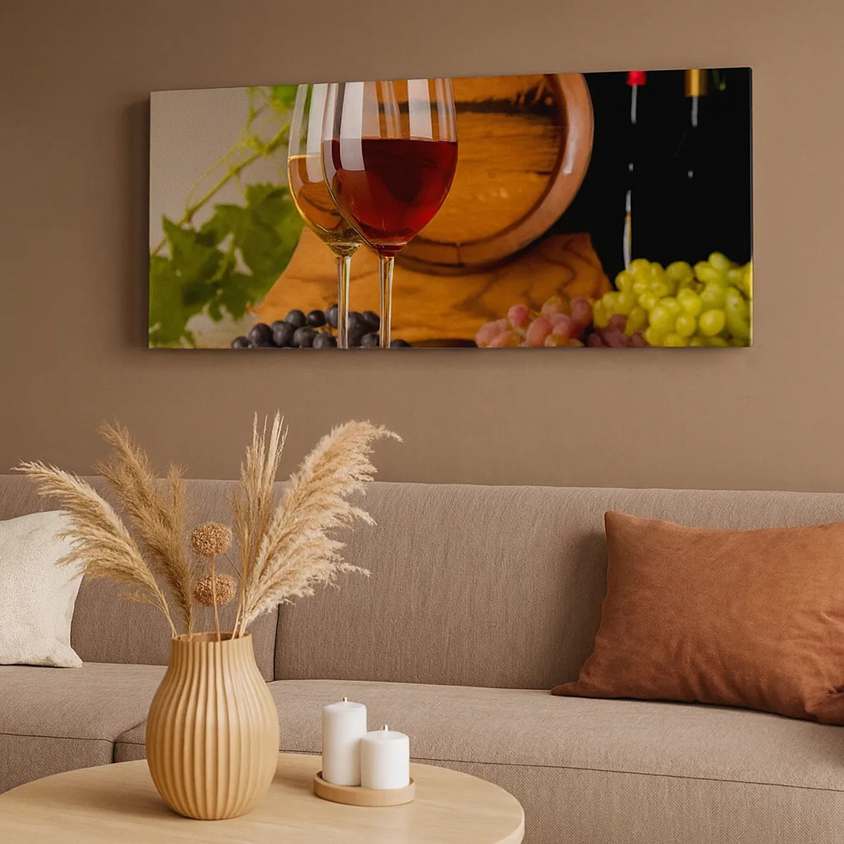 Cuadro sobre lienzo - Impresión de Imagen - Como los Vintages maestros - 30x30 cm