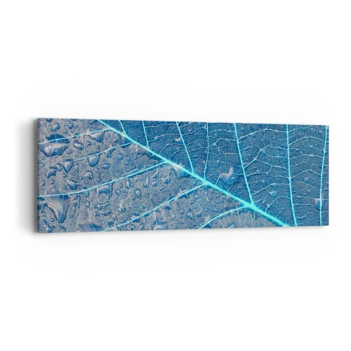 Cuadro sobre lienzo - Impresión de Imagen - Vida en el azul - 90x30 cm