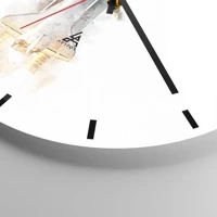 Esfera sin numeración, con rayas