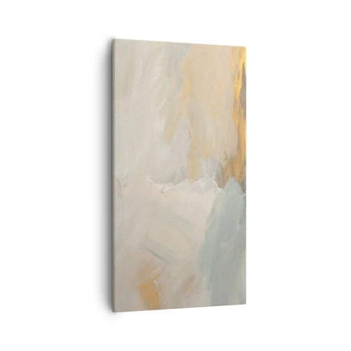 Cuadro sobre lienzo - Impresión de Imagen - Abstracción - una tierra de dulzura - 55x100 cm