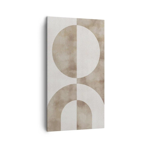 Cuadro sobre lienzo - Impresión de Imagen - Similitudes y diferencias - 45x80 cm