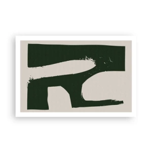 Póster - Bahías de blanco - 91x61 cm