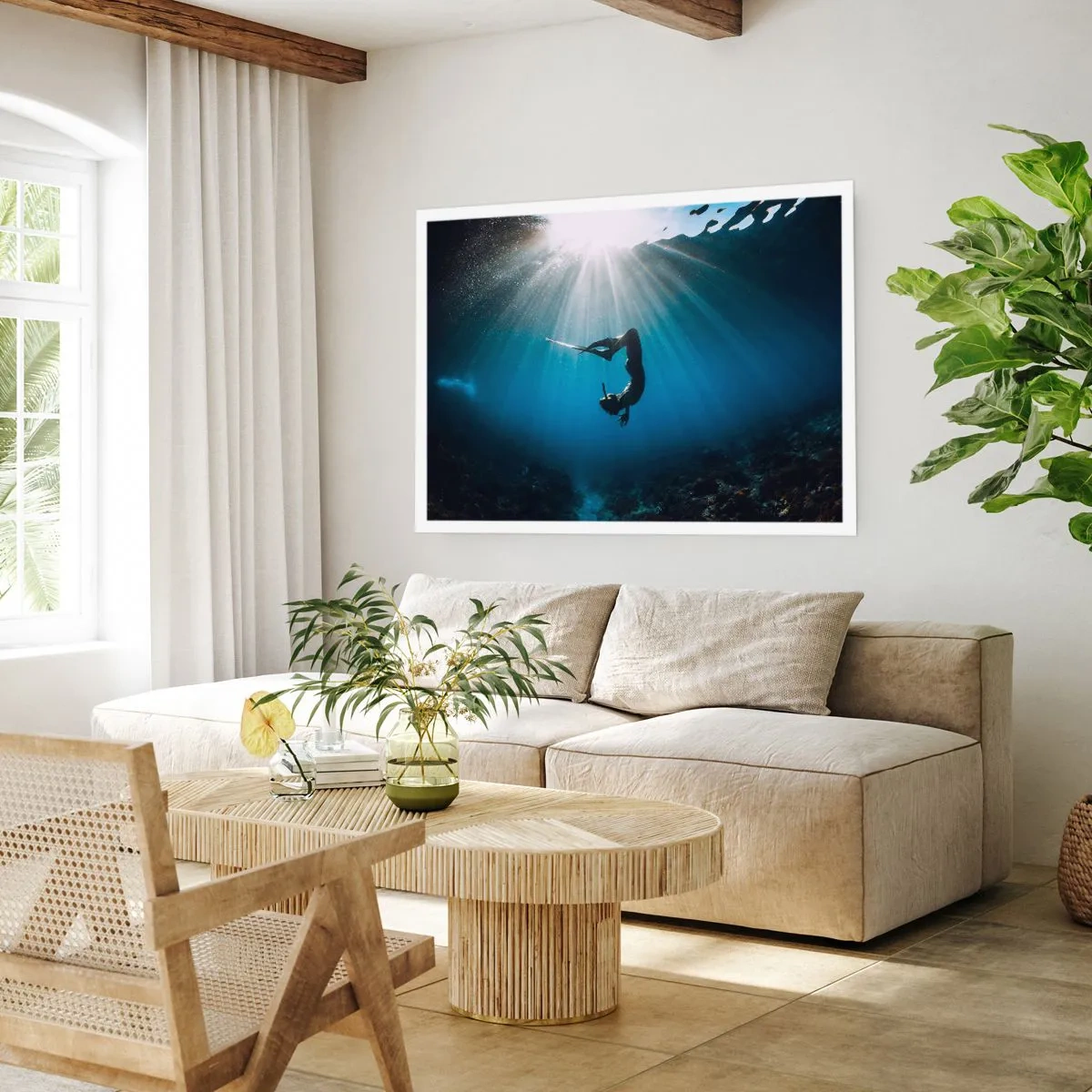 Póster - Danza subacuática - 91x61 cm