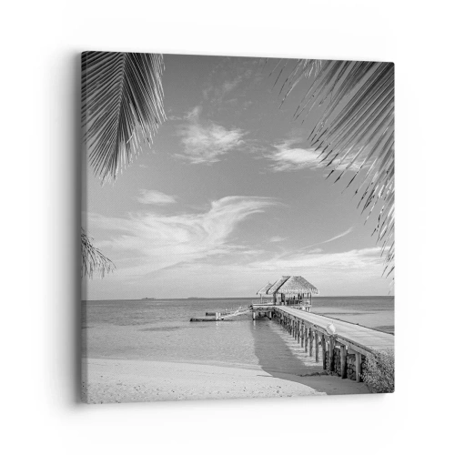 Cuadro sobre lienzo - Impresión de Imagen - ¿Un recuerdo o un sueño? - 40x40 cm