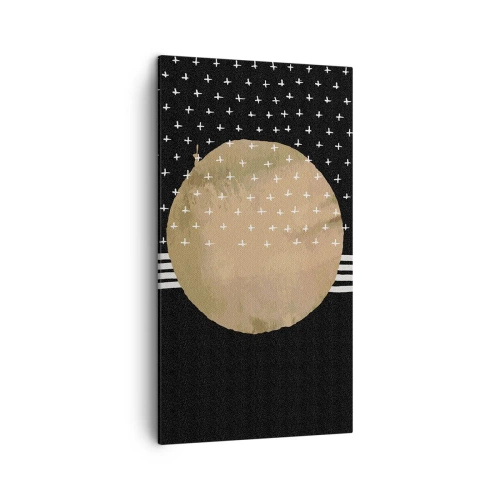 Cuadro sobre lienzo - Impresión de Imagen - Composición: bandera de la galaxia - 45x80 cm