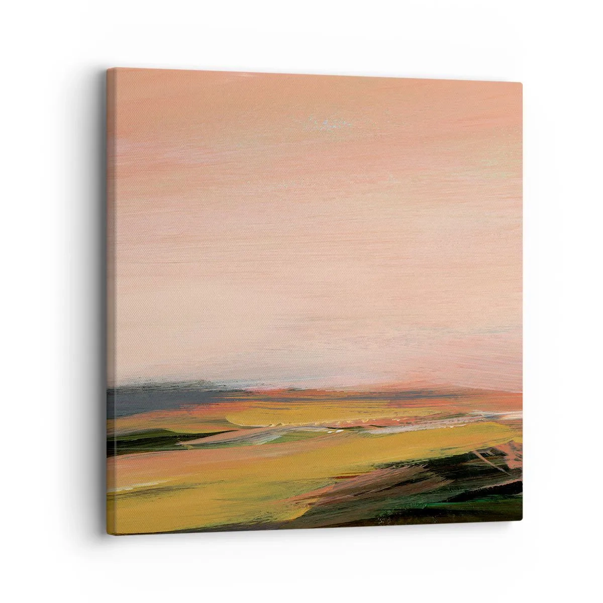 Cuadro sobre lienzo - Impresión de Imagen - En tono rosa - 30x30 cm